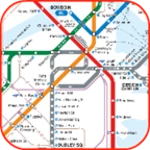 boston subway trains buses android application logo